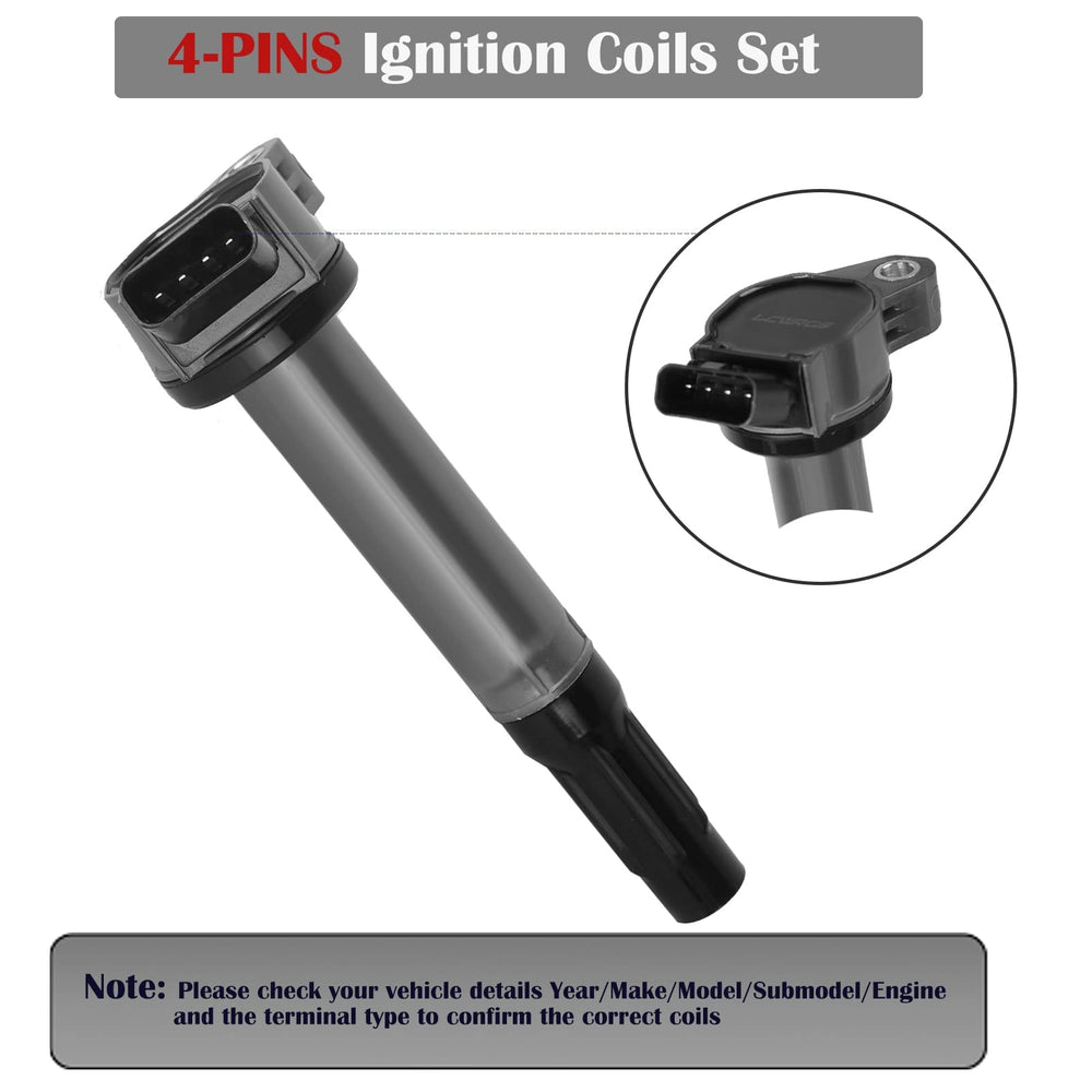 LCWRGS ignition coil pack in engine bay compatible with 3.5L V6.