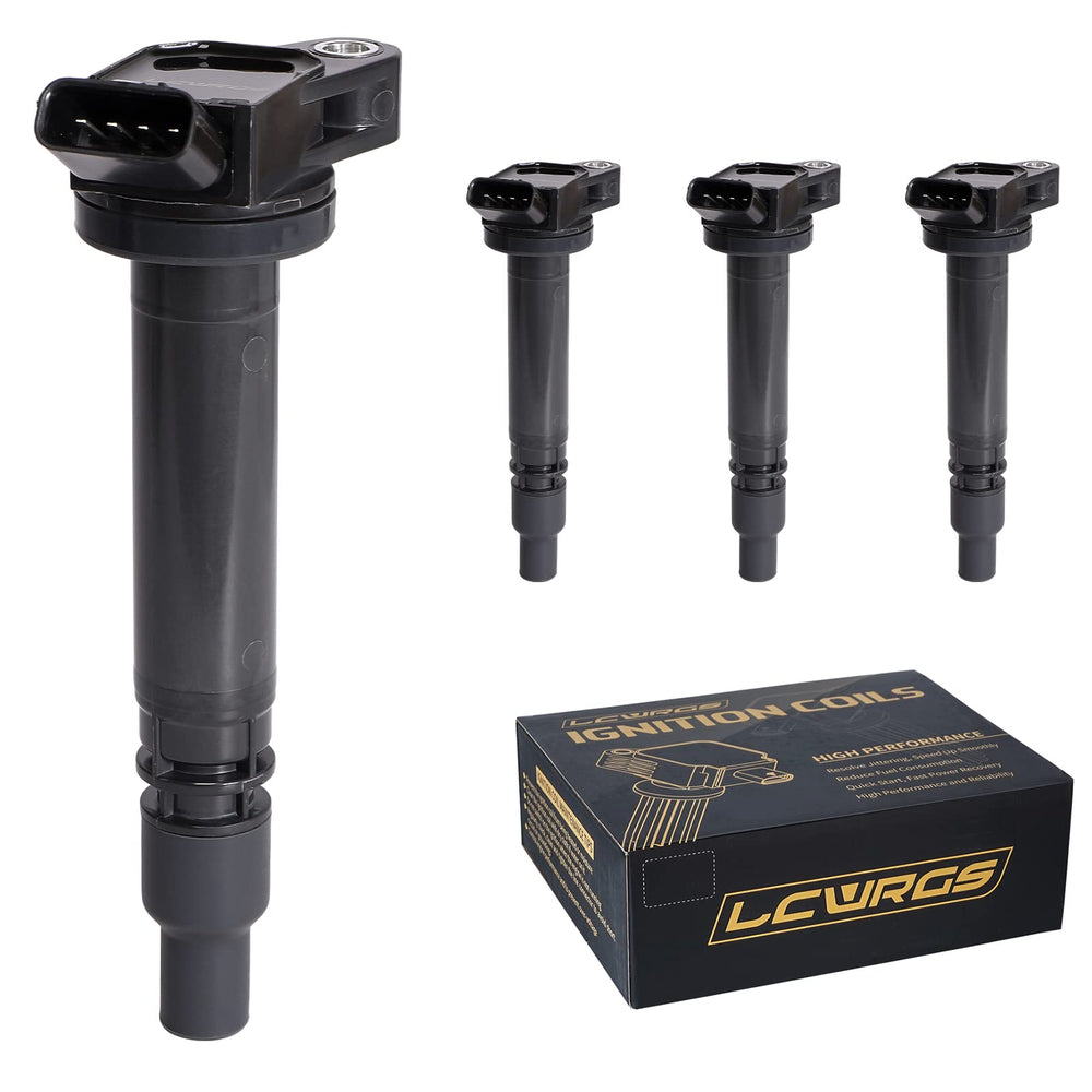 LCWRGS ignition coil pack four-pack ready for quick replacement and smoother starts.