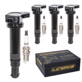 LCWRGS ignition coil pack set for four cylinders ensures reliable ignition.