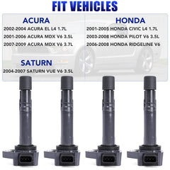 LCWRGS coil pack side view demonstrates slim fit in engine bay.