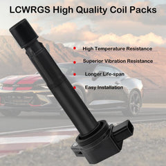 LCWRGS ignition coil pack top detail shows copper wire quality