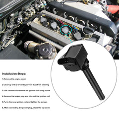 LCWRGS ignition coils packaged set ready for quick installation.