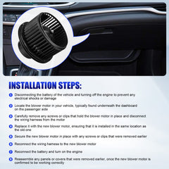 LCWRGS package includes blower motor and cage.