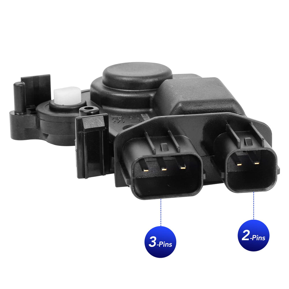 Ready-to-install LCWRGS front-left driver-side actuator for improved door control.