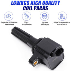 LCWRGS spark plugs close-up showing premium copper core