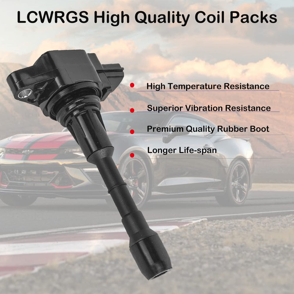 LCWRGS spark plugs six-set for smooth starts in 3.5L V6 engines