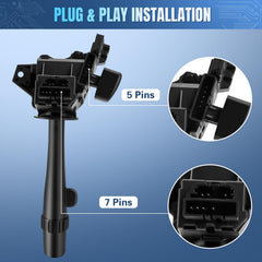 LCWRGS switch housing close-up, high-impact plastic for durable daily use.