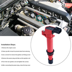 LCWRGS UF270 replacement coils pack fits 3.7L V6 engines, easy installation.