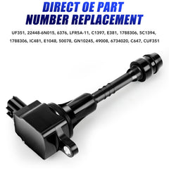 LCWRGS ignition coil quad kit ready for quick, reliable 4-cylinder installation.