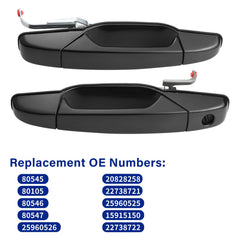 Lcyolada 4P rear right exterior door handle—easy swap