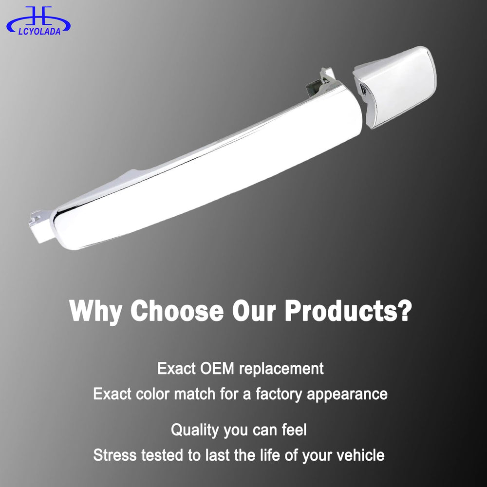 Lcyolada Infiniti FX35/FX45 front left door handle, robust exterior hardware.