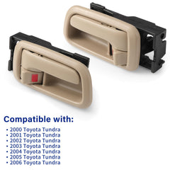 Lcyolada beige door handle bezel trim detail highlights durable construction.