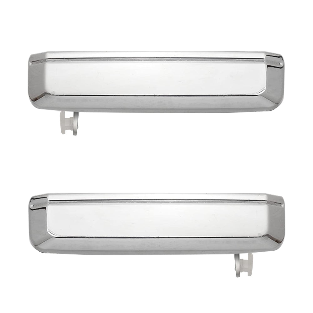 Lcyolada chrome door handle assembly closeup showing finish and fit