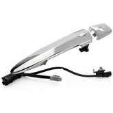 Lcyolada chrome front left door handle with keyless entry for Nissan enables quick access