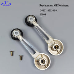 Lcyolada chrome window crank with smooth operation and classic look for retro Ford models.