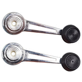 Lcyolada chrome window crank handle set, ideal interior replacement for Ford vans and pickups.