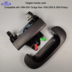 Lcyolada tailgate handle for Dodge Ram 1994-2002 with secure grip