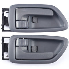 Gray bezel interior door handle for front-right position by Lcyolada