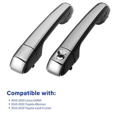Lcyolada door handle closeup reveals reinforced ABS material
