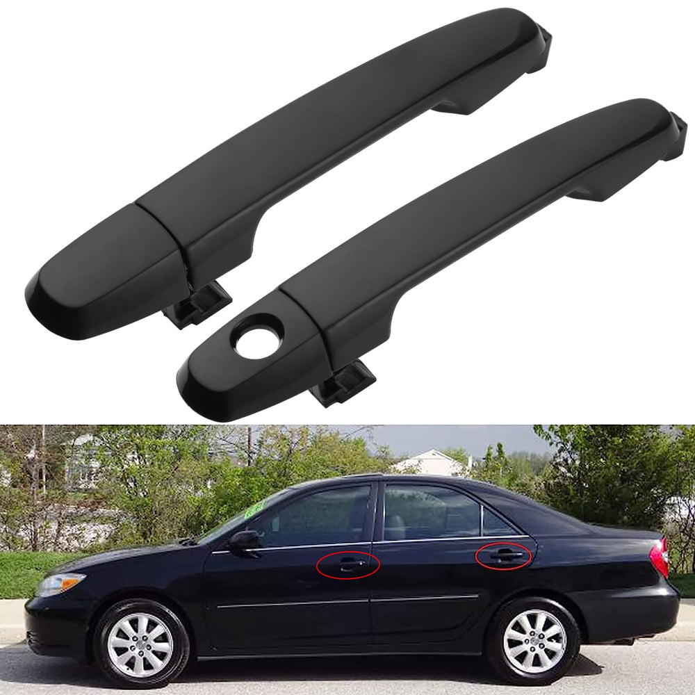 Lcyolada exterior door handle for Corolla Matrix, front driver side, OEM-like fit.