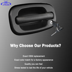 Lcyolada door handle locks installation aligning with OEM positions