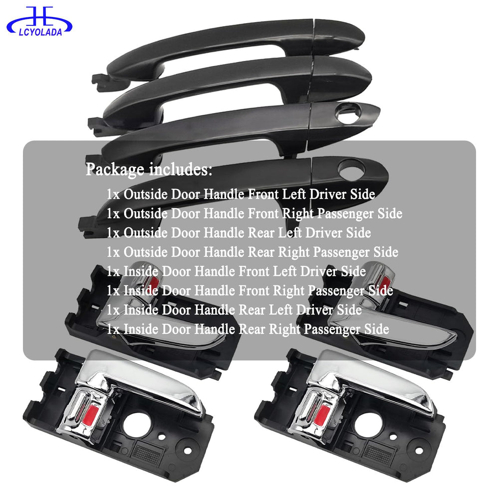 Lcyolada hard-plastic door handle material, meets original specs for Kia Spectra.
