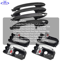 Lcyolada hard-plastic door handle material, meets original specs for Kia Spectra.