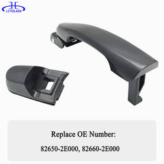 Lcyolada exterior door handle rear left for Hyundai Tucson 2005 2009 with reliable fit