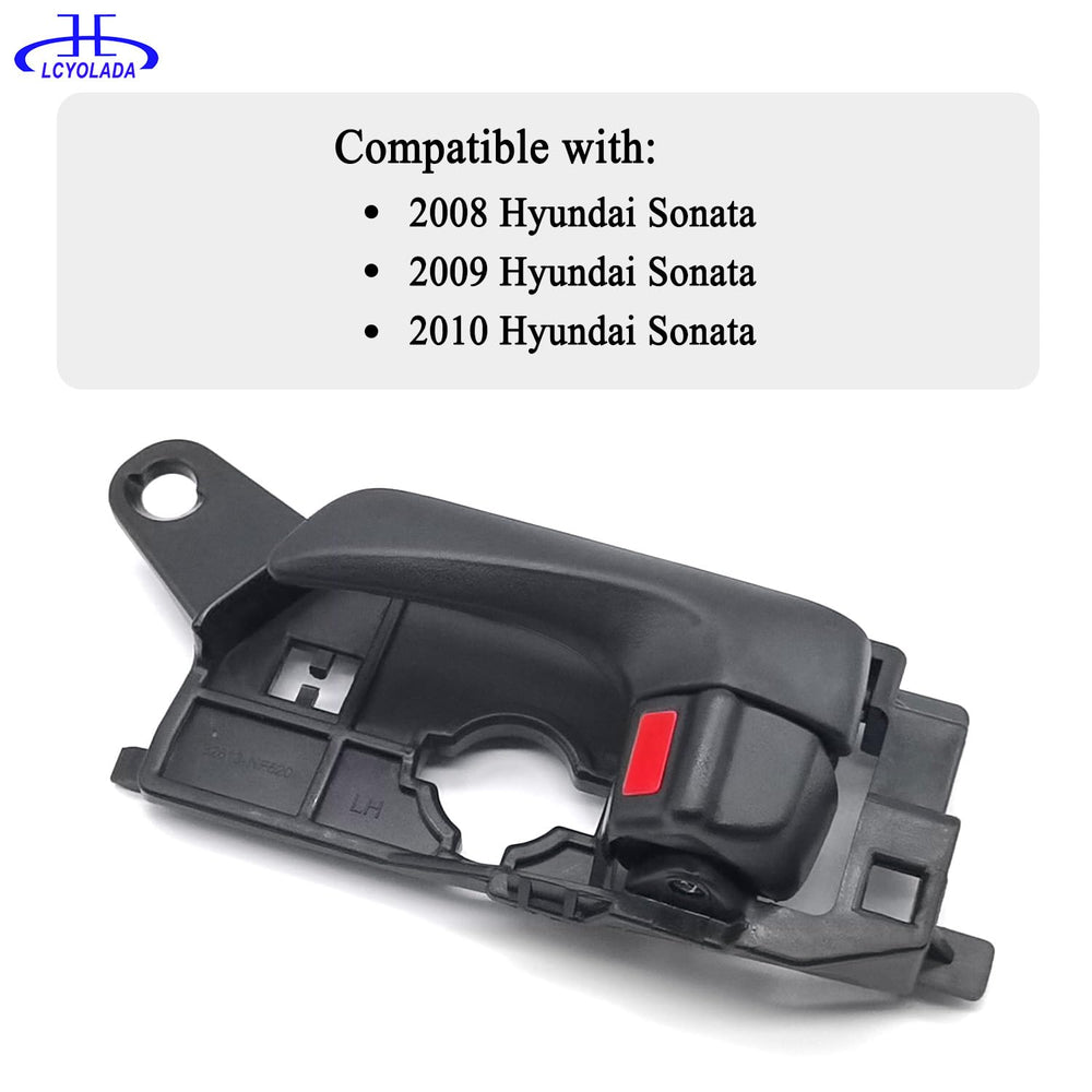Lcyolada front left handle installed demonstrates direct replacement compatibility.