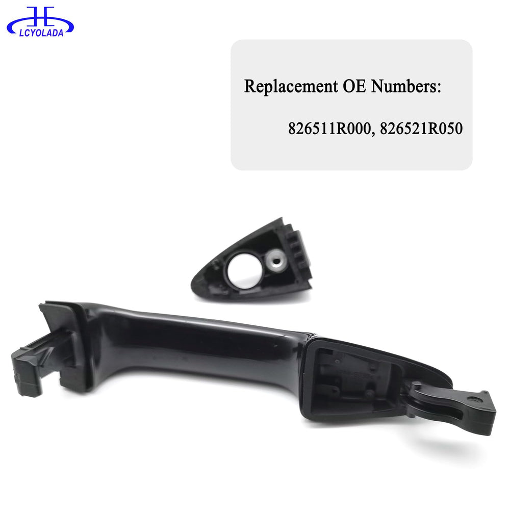 Lcyolada hard plastic exterior door handle resists wear in Hyundai Accent.