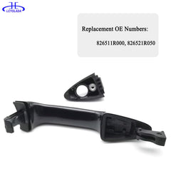 Lcyolada hard plastic exterior door handle resists wear in Hyundai Accent.