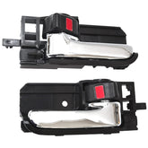 Lcyolada interior door handle pair for Toyota Corolla/Matrix with OEM-style replacement.