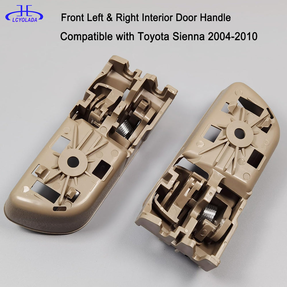 Lcyolada interior door handle front right for Toyota Sienna 2004-2010 improves grip and style.
