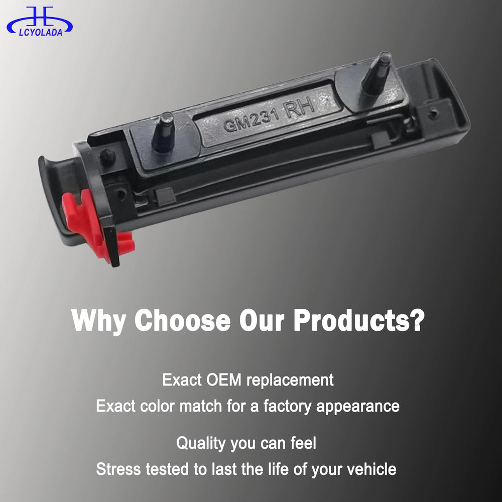 Lcyolada installation-ready exterior door handle; direct replacement, easy swap