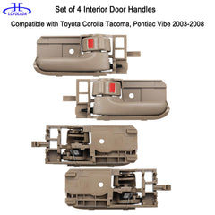 Lcyolada beige interior door handle, front-right view, refreshed cabin look