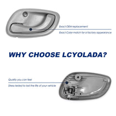Lcyolada interior door handle rear right for Suzuki Vitara 99-05 action