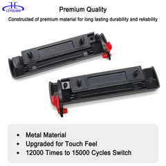 Lcyolada metal door handle closeup showing premium finish and durability