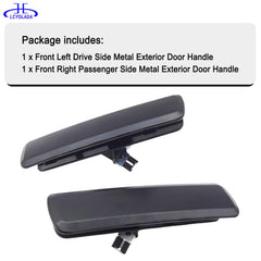 Lcyolada exterior door handle vs OEM dimensions for seamless integration.