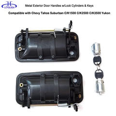 Lcyolada metal exterior door handle right front view for Chevy trucks
