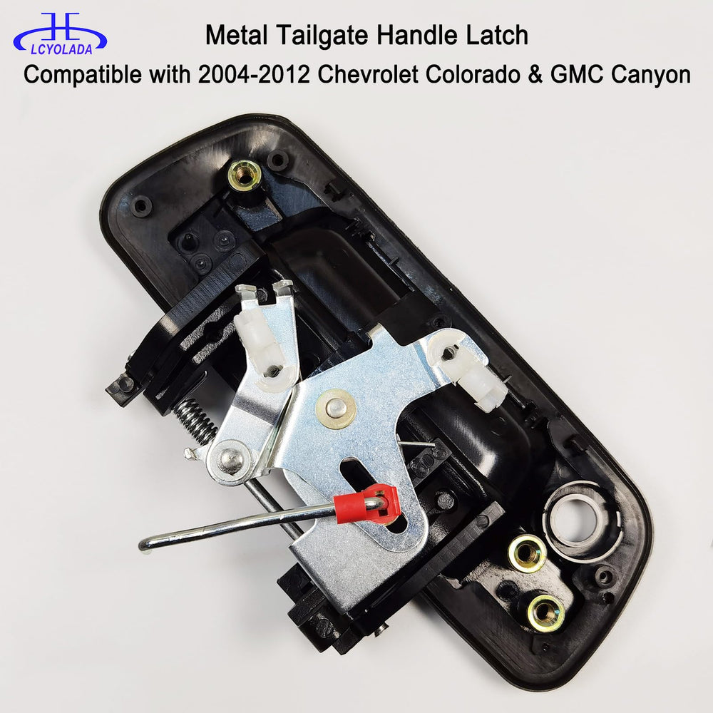 Lcyolada tailgate handle for GMC Canyon with textured finish and secure fit