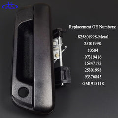 Lcyolada metal tailgate handle for Isuzu i-290 showcasing simple replacement