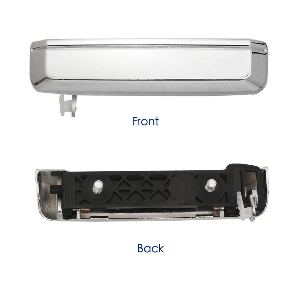 Lcyolada Nissan D21 chrome front-right door handle improves grip and style