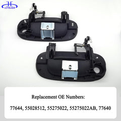 Lcyolada OEM-designed door handle for Dodge Ram front doors