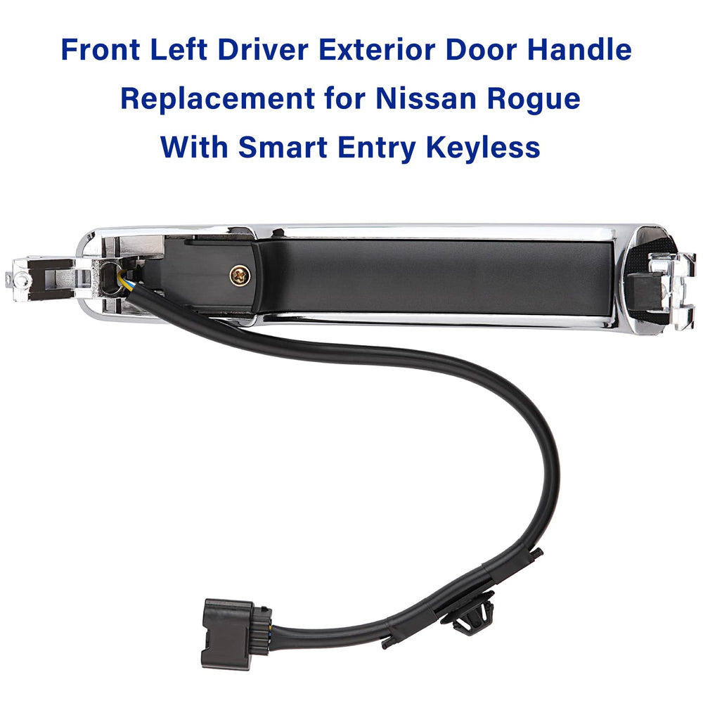 Lcyolada OEM-inspired replacement door handle for Nissan Rogue, maintains exterior aesthetics.