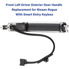 Lcyolada OEM-inspired replacement door handle for Nissan Rogue, maintains exterior aesthetics.