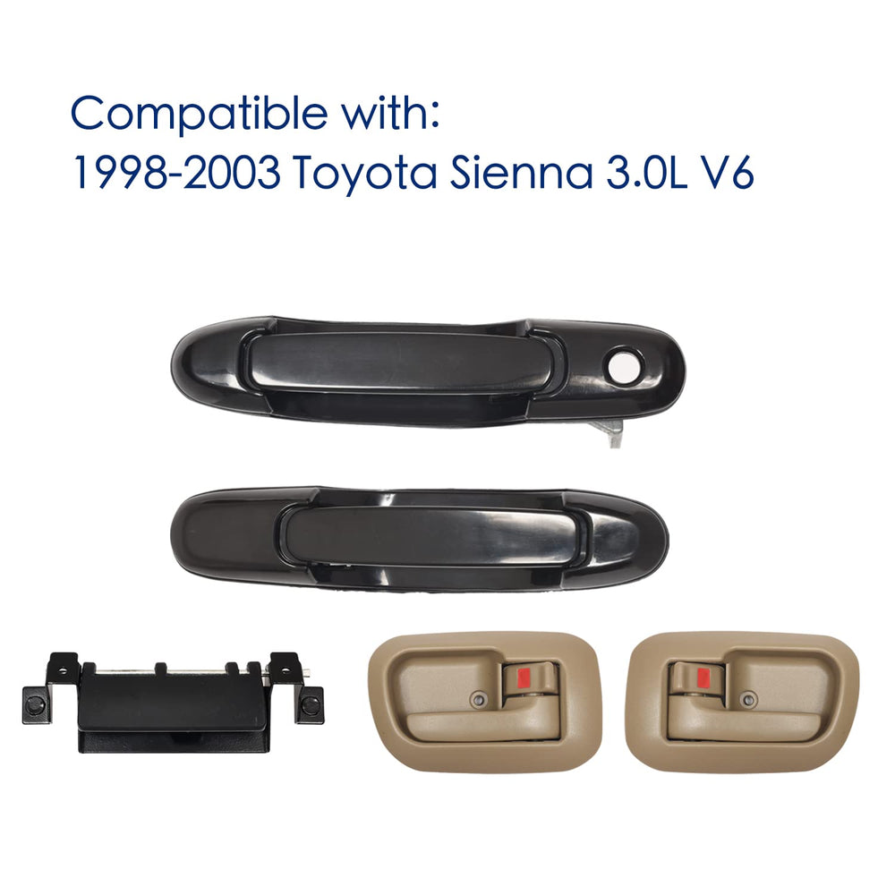 Lcyolada Sienna interior left rear door lock, improves interior access