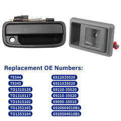 Lcyolada tailgate handle for Toyota Tacoma 1995-2000 — easy access and sturdy design.