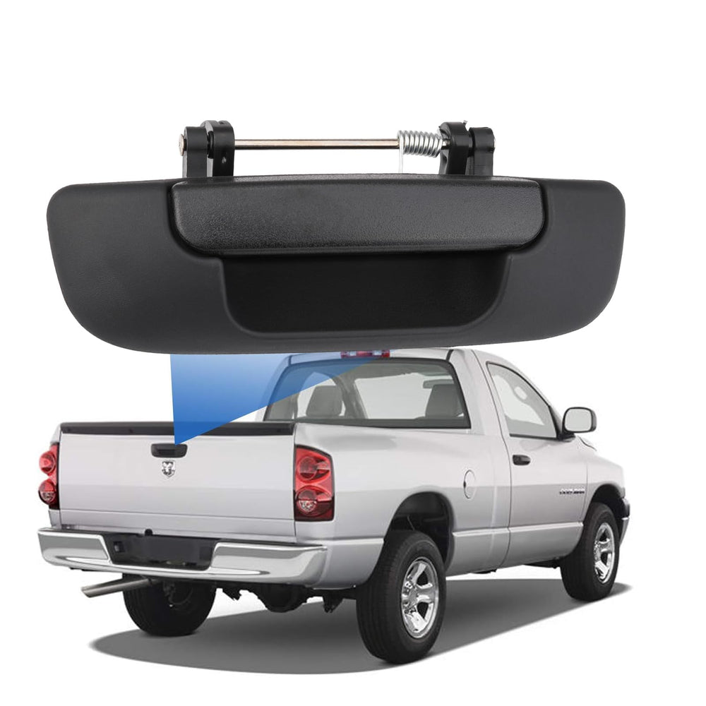 Lcyolada tailgate handle latch side profile for Dodge Ram, easy install without modifications.