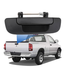 Lcyolada tailgate handle latch side profile for Dodge Ram, easy install without modifications.