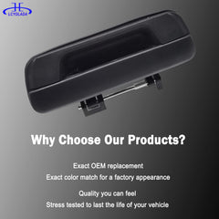 Lcyolada tailgate handle latch compatible with GM1915127, preserves factory look.